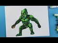 How to Draw the GREEN GOBLIN