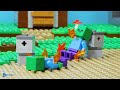 Minecraft, But Everything is Poisoned - LEGO Minecraft Animation