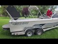 North River Aluminum Jet Boat WORKS! sells tonight 6-7-23