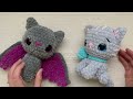 How to Crochet Pointy Ears for Your Amigurumi Cat or Bat