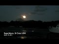 Super Moon St Croix US Virgin Islands Perigee Moon