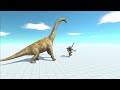 BRACHIOSAURUS vs Every Unit - Animal Revolt Battle Simulator (ARBS COMPILATION)