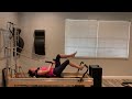 Tower of Power - Pilates Reformer Tower Workout #1 (Prop Needed - Pilates Box)