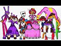 The Amazing Digital Circus Episode 2 Coloring Pages / Andrah - pretty afternoon [NCS Release]