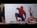Spider-Man Drawing - Captain America Civil War
