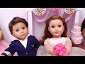 Bridesmaids & wedding! Play Dolls story about friendship