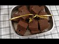 Homemade cakey brownies