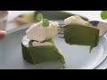 Jiggly Mousse Cake (Japanese Green Tea)