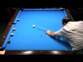 Honduran Rotation Pool, perfect run out (pocket billiards) - toggle Mute when chalking!  :)