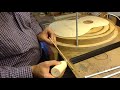 How to make the dome on the sounboard of a spanish guitar