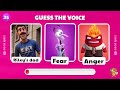 How Much Do You Know About INSIDE OUT 2?😁😭😱🤢😡Joy, Anxiety, Anger, Fear, Disgust, Envy