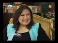 SHARON INTERVIEWS IMELDA MARCOS