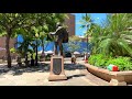 [4K] Downtown Honolulu in Oahu Hawaii USA - Walking Tour & Travel Guide 🎧 Binaural City Sound