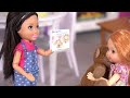 Barbie Doll family - Baby Stacie Get Well Routine