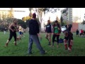 Oakland kickball Gangnam Style dance