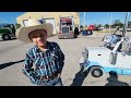 9 Year Old Future Truck Driver Shows Us The Smallest 1994 Peterbilt 379 Semi Truck 🤯
