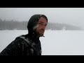 Solo Camping 3 Days | Snowstorm in an Old Spruce Forest