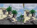 can minecraft handle high mouse polling rate? (UPDATE)