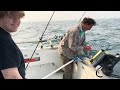 Coho Salmon on Lake Michigan with Leisure Time Charters