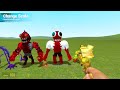 EVOLUTION OF NEW FORGOTTEN SMILING CRITTERS TIRELESS TIGER VS ALL ZOONOMALY MONSTERS In Garry's Mod