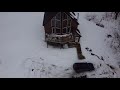 Henry and Tom's ski house aerial video in Bethel , VT