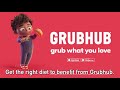 Grubhub Ad but Google Translate makes it better