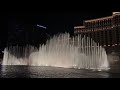 Christmas Shows at the Fountains of Bellagio