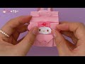 How to make a school bag with one sheet of paper｜Kawaii Origami