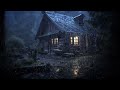 HEAVY RAIN at Night to Sleep Instantly - Goodbye Insomnia with Heavy Rain on Roof - ASMR