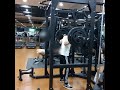 바벨 스쿼트 130kg 2rep