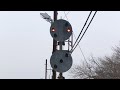 Coal Train Chase Ended by Ice - Frozen Trains & Horns on the Port Road and Amtrak NEC