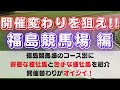 【血統分析】【福島競馬】開催替わりを狙え・福島競馬場 編　ー距離別に得意種牡馬・苦手種牡馬をピックアップ　条件変わりで激走凡走する馬が見えてくる！