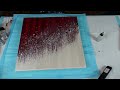 Canada Day!!!!!  BLING BLING Red and White with Laura's Art Corner glitters video #222