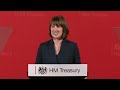 UK Chancellor Reeves on Labour's Steps to Reform Planning System