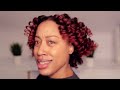 How To | Medium Perm Rod Set w/ Mousse!! | Natural Hair