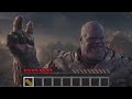 AVENGERS ENDGAME but it's MINECRAFT