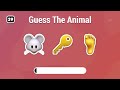 Guess The Animal By Emoji | Emoji Quiz