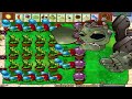 Plants vs Zombies Hack | 99 Threepeater Bom vs 999 Giga Zombies vs Dr.Zomboss Gargantuar