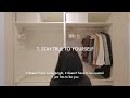 Getting rid of 75% of my closet | How to declutter | 10 minimalist beginner wardrobe tips