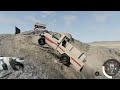 تاقیکردنەوەی دوو مۆدێیلی مێگزەمینی بە بارەوە بۆ سەرشاخ بە 1400کیلۆ offroad beamng game