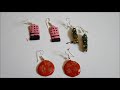 Earrings making using Glue Gun at home | Earrings making