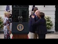 Watch again: Joe Biden celebrates 4th July at the White House