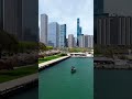 Fishing On Chicago's Lakefront - 4K Vertical Drone Video