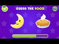 Guess The Word by Emoji - Food and Restaurant Edition 🍔🍕 Dolphin Quiz