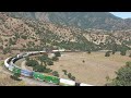 A morning at the Tehachapi Loop in 4k in May 2024 - Meets, runarounds, manifests, grain, intermodals