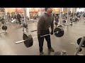 Bump deadlifts 315 lbs 11/27/2017