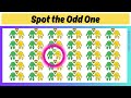 Spot the Odd One Out | Fun and Challenging Puzzle Compilation