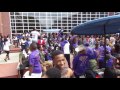 Omega Psi Phi disses Sigmas and Kappas at Tennessee State University  Courtyard Wednesday