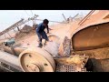 How to Stone Crusher Works | How to Stone Rocks | How to Crushing Stone Sand. Heavy Machine Working.