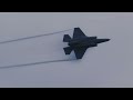 空自の本気に会場から拍手！異次元機動のF-35Aがヤバすぎる！三沢基地航空祭2023